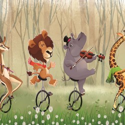 Painel Fotográfico K067 - 3,30 x 2,60m (4PCS)