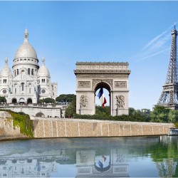 Painel Fotográfico 16D CITY 10 - 3,30 x 2,60m (3PCS)